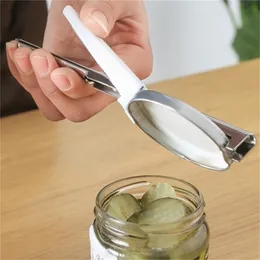 Multiple Use Glass Bottle Opener Beer Openers Stainless Steel Canned Fruit Glass Cans Lid Jar Opener Kitchen Tools Lever Type 201211