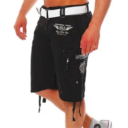 Zogaa Mens Pants Est Summer Casual Shorts Cotton Men mode Zipper Mens Joggers Loose Plus Size Short Male Beachshort 210322