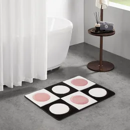 Tappeti Drymax Ultimo tappetino da bagno in memory foam Super assorbente Motivo floreale ad asciugatura rapida Tappeto con accenti alla moda Tapis classico per soggiornoCarpa