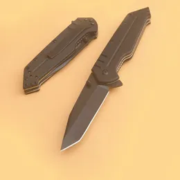 Nueva llegada KS 3430 Cuchillo de bolsillo con aleta asistida 8Cr13Mov Hoja de punto negro Tanto Hoja de acero inoxidable Mango G10 Cuchillos plegables EDC con caja al por menor