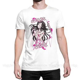 Herr t-shirts danganronpa v3 ultra förtvivlan flickor anime ankomst t-shirt design crewneck bomull o hals kortärmad vuxen skjorta