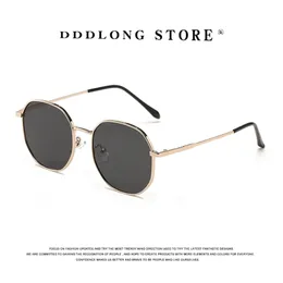 DDDLONG Retro Fashion Square Sunglasse Männer Metall Sonnenbrille Klassische Vintage UV400 Outdoor De Sol D38 220514