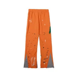 calça de designer masculina calça de carga Joggers Sweatpante Carga Graffiti Printa Sorto Pantalon Splash Jogger Letra solta 5