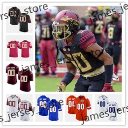 XFLSP 2022 College Personalizado Costume College Futebol Jersey 19 Wyatt Reitor 22 TJ Davis 85 Markeston Douglas 36 Caleb Blake 88 Ryan Fitzgerald 21 Alex