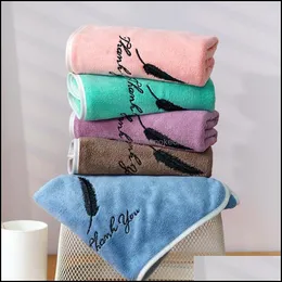 Towel Home Textiles Garden Absorbent Wholesale Beauty Salon Superfine Fiber 35 X 75 Gift Youth Face And Dry Hair Drop Delivery 2021 W7N8C