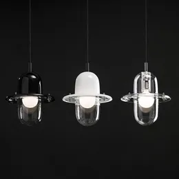 Pendelleuchten Postmoderne Lichter Designer Glas Hängelampe für Esszimmer Schlafzimmer Bar Dekor Nordic Home Loft E27 Beleuchtung LuminairePendant