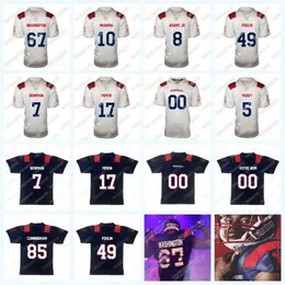 CeoC202 Montreal Alouettes 8 Vernon Adams Jr. 17 Antonio Pipkin 18 Matthew Shiltz 6 Hugo Richard 49 Jean-Gabriel Poulin 7 Maglia da calcio Bowman