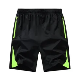 Grande tamanhos verdes shorts de suor de spandex vermelho mais mass de malha elástica Summer Beleches 8xl 6xl Big Clothing 220715