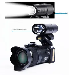 Kit fotocamera digitale professionale con messa a fuoco automatica, registrazione Full HD, 3 obiettivi intercambiabili, flash esterno e acquisizione di immagini di alta qualità per gli appassionati di fotografia.