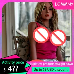 LOMMNY Sex-Doll Love Dolls For Men Masturbation Sexy-Doll Oral Ass Adult Sex Toys 168Cm Realistic Vagina Breast Anal TPE Big Lifelike