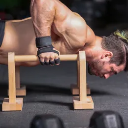 Fitnesshandskar handledsskydd Vikt Lyfthandskar Sportpalmskydd blandat med handleden