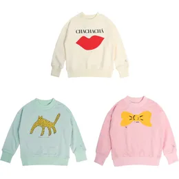 Brand Spring Summer Kids Sweaters For Boys Girls Fashion Print Sweatshirts Baby Child Cotton Outwear Clothes LJ201128