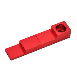 Metal Magnet Square Small Pipe Metal Folding Portable Magnet Pipe tobacco pipes