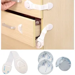 210 teile/los Schublade Tür Schrank Schrank Toilette Sicherheitsschlösser Baby Kinder Pflege Kunststoff Riemen Kinderschutz 220726