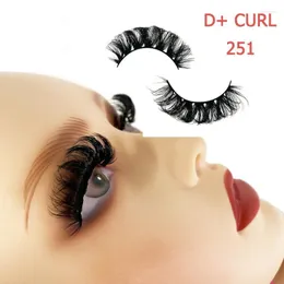 False Eyelashes Wholesale 10/20/50Pairs D Curl In Bulk Strip Lashes Volume 3D Mink Long Fluffy Dramatic Thick Reusable MakeupFalse Harv22