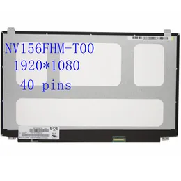 15.6 "LCD Del Computer Portatile Touch Screen NV156FHM-T00 Fit B156HAK02.0 Per Lenovo ThinkPad T570 T580 P52s 1920x1080 IPS Display Panel 40pin