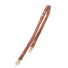 Bag Parts & Accessories 1 5cm0 6 1 8cm0 71 Luxury Crossbody Strap Replacement Real Vachetta Leather Handles2890