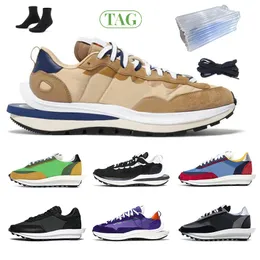 2022 Wysokiej jakości Vafty Blue LDV Waffle Daybreak Mens Casual Shoes Summit White Black Nylon Wolf Gray Platform