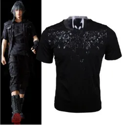 Men's T-Shirts Unisex Final Fantasy 15FFXV Noctis Skull T-shirt Tee T Shirt TopsMen's