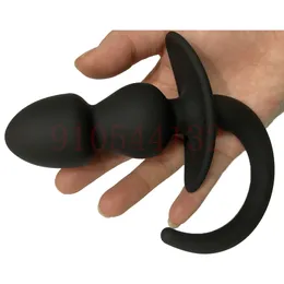 Gioco di ruolo schiavo New Dog Tail Palline anali Plug Culo vaginale Massaggio prostatico Ano Dilatatore Giocattoli sexy Per coppia Flirtare