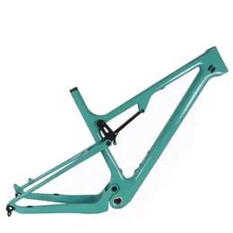 Serpah Mountain Frame FM078 Полная подвеска BSA Custom Blue Paint 15 17 19 21 '' Fork Travel 100 мм