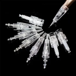 100st (kan blandas) Engång Permanent Makeup Needle Tattoo Cartridge Gratis 220316