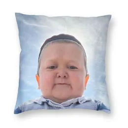 Cushion/Decorative Pillow Hasbulla Hasbullah Smile Cushion Cover Two Side 3D Print Throw Case For Living Room Custom Pillowcase Home Decorat