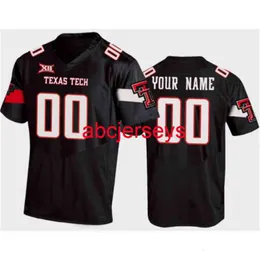 Mit Custom Stitched Texas Tech Jersey Add any name number 3 Styles Men Women Youth Football Jersey XS-6XL