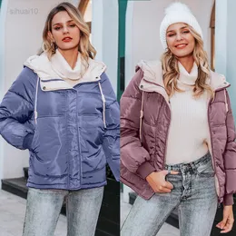 Chaqueta impermeable para mujer, chaqueta cálida de invierno, chaqueta de lluvia con capucha a prueba de viento, Parka cálida Runaway, primavera Otoño Invierno 2022 L220725