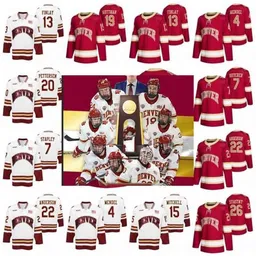 VipCeo18 Ryan Barrow Denver Pioneers 2022 Campioni nazionali di hockey su ghiaccio maschile NCAA Brett Stapley Glenn Anderson Emilio Pettersen Ian Mitchell Paul