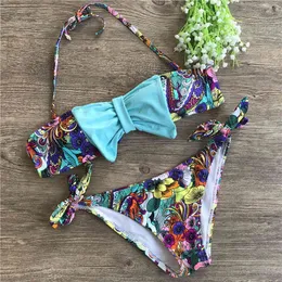 Designer Beach Thong Fashion Swimsuit Bikini Set Package Mail New Womens Color Bikini Sexy Little Frh Bow Dign Swimsuit Hot Spring Vacation