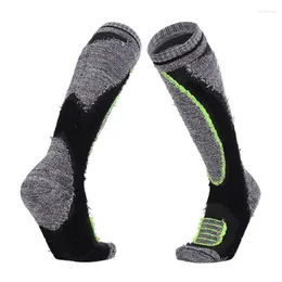 Sport Socken Outdoor Lange Röhre Ski Handtuch Unten Absorbieren Schweiß Halten Warme Weiche Bequeme Verdickte Bergsteigen SockenSport