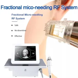 Taşınabilir Mikroonek RF RF Microonedling Makinesi Vacumn Radyo Frekans İğnesi RF Micromeedling Makinesi Fraksiyonel Güzellik Salon Ekipmanı