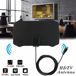 1080P Крытый цифровой телевизор Antenna сигнал приемник усилитель усилителя радиуса Surf Fox Antena HDTV Антенны антенны Mini DVB-T / T2