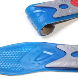 Ortopediska insulor fotbehandling tpe gel sko kudd båge stöd korrigering platt fot massage sportsula