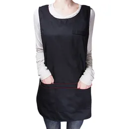 Aprons for Woman Kitchen Working Men Butcher Bookstore Cooking Baking Coffee Wookwear Chef Y200103