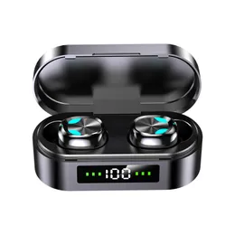 Mini Earbuds S10 Tws Wireless Bluetooth Earphones Noise Canceling Headphone digital Display Touch Hifi Stereo Hd Call Earbuds