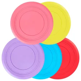 Brinquedos para cães para cachorrinho de cachorro grande ferramenta de treinamento para cães para cães cães de estimação Discos de gotas macias 7 cores brinquedos