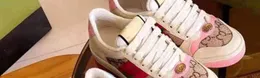 Piccole scarpe sporche con strass 2022 nuove scarpe rosse piccole bianche in rete scarpe basse casual con lacci in pelle da donna