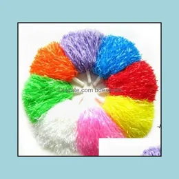 Other Event Party Supplies Festive Home Garden Pom Poms Cheerleading Cheer Square Dance Props Color Can Choose Flower Team Handbal Rra1262