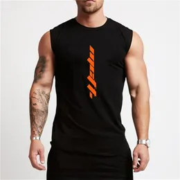 Canotta da palestra estiva Canotta da allenamento senza maniche Camicia da bodybuilding Abbigliamento Fitness Abbigliamento sportivo da uomo Canottiere da uomo Canotte 220621