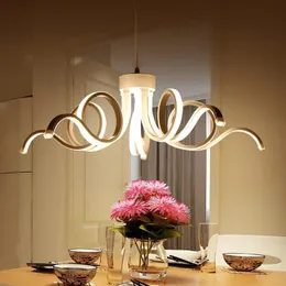 قلادة مصابيح LED مصباح المصباح لامباراس دي Techo Colgante Moderna تعليق luminaire السقف الثريا Hanglamp Home Lightingpendan