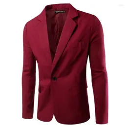 Herrenanzüge Blazer Großhandel - 2022 Ankunft Herren Casual Slim Jacke Herrenanzug Weiß Schwarz Blazer Masculino Top Qualität Anzug1