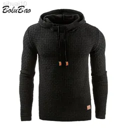 Bolubao 2021 Nieuwe Hoodies Merk Mannelijke Plaid Hooded Sweater Heren Trainingspak Zweet Jas Casual Sportswear Hoodie Mannelijke L220730