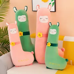 Creative Alpaca Doll Plush Toy Toy Cute De Cartoon Flor Trecia de Lamb Doll Doll Dolls