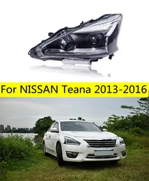 Teana 2013-16ヘッドライトLED Altima DRLランニングライトBi-Xenon Beam Foglight Angel Eyes Auto