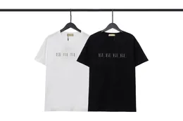 Famous Mens High Quality T Shirt bberry Letter Print Round Neck Short Sleeve Black White Fashion Men Women Highs Quality Tees S-2XL#01