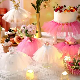 Dekoracja imprezy wazon waza tutu spódnica ślub chrztu chrzt ślubny baby shower BACHELORETTE urodzinowy stół centralny dekoracja