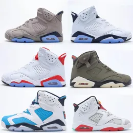 Basketball Shoes UNC 6s White Retro Red Oreo Bordeaux Carmine Cactus British Bred Women Trainers Mens Outdoor Sports Sneakers