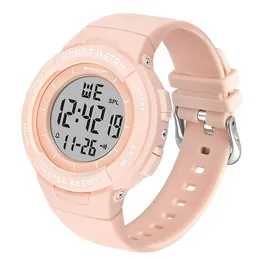 Zegarek dla kobiet cyfrowe zegarek moda 50m Waterproof Watches zegarki LED Kobietowy zegar elektroniczny Relogio femininowristwatches wis